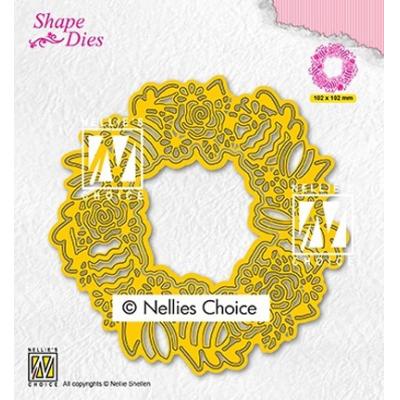 Nellie's Choice Shape Dies - Easter Wreath